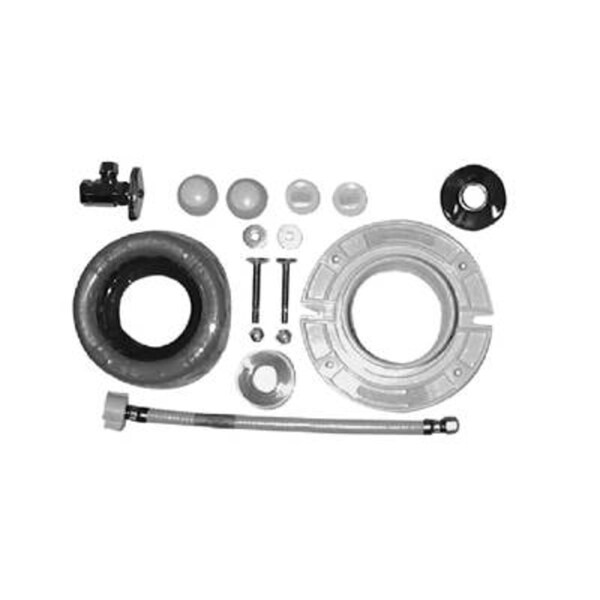 Mounting Set For 1Pc/2Pc Toilets 1/2" Connection, Us-Version